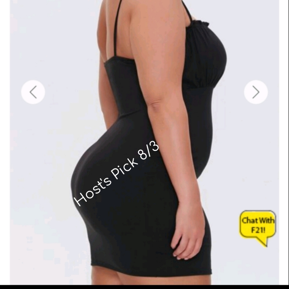 NWT Black Mini Dress Size 2X